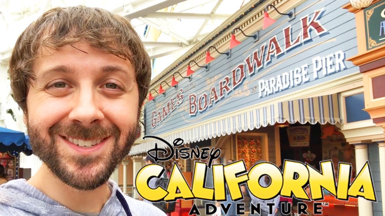 FUN GAMES OF THE BOARDWALK at Paradise Pier in Disney California Adventure