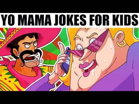 [clean jokes] YO MAMA FOR KIDS! Cell Phone Jokes (Cartoons) 