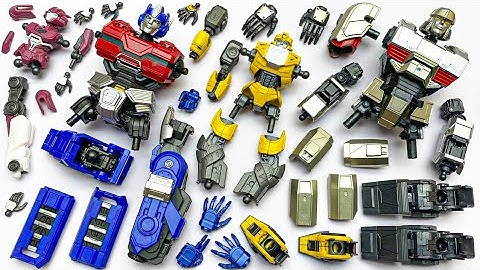 New TRANSFORMERS ONE Stopmotion Build - OPTIMUS PRIME vs. MEGATRON Unfriend? Tobot Carbot Dinosaurs