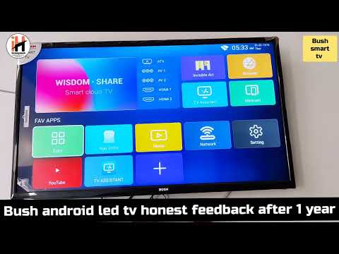 Bush android smart Led tv honest feedback and review after 1 year / how's working / my experience?