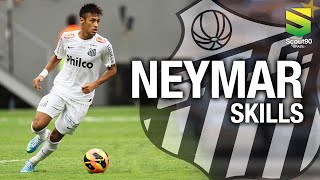 Neymar - Magic Skills, Dribles \& Gols pelo Santos | HD