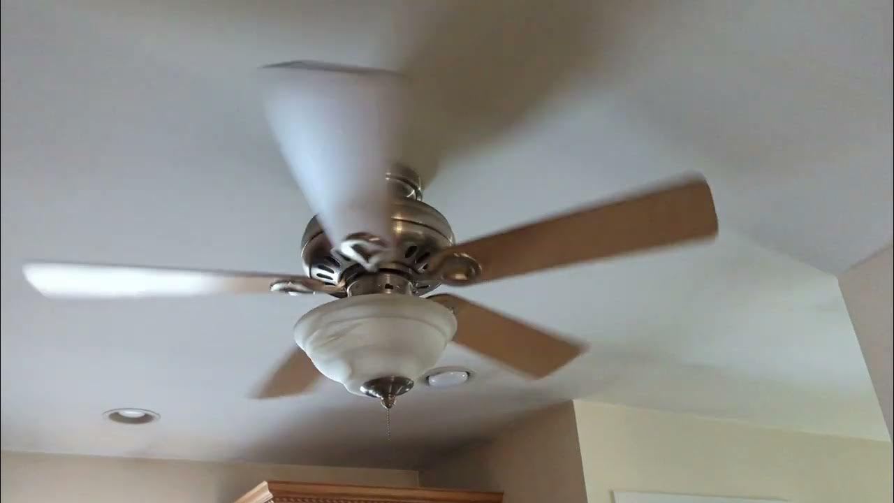 hunter Stratford 2 ceiling fan in my kitchen YouTube