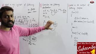 Famous Solution of Assignment-3 of C/C++ Programming for NTA UGC NET Computer Science Wealth
