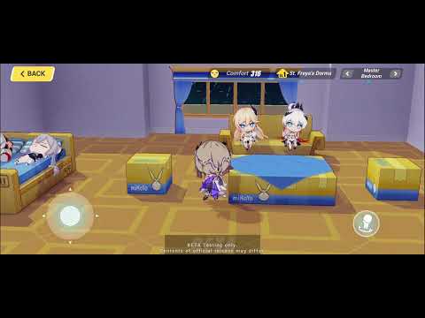 Kiana & Durandal Dorm Interactions [v5.5 BETA]