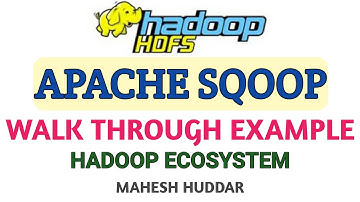 Apache Spoop steps to Import and Export data between Database and HDFS by Mahesh Huddar