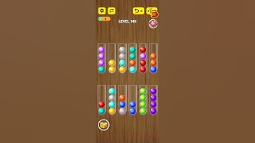 Ball sort puzzle level 145
