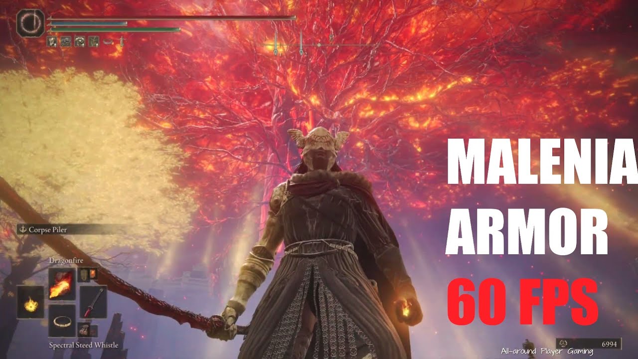 Elden Ring Malenia Armor Set Showcase PS5 60 FPS ! + Hand Of Malenia Worth The Trouble