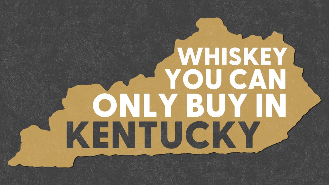 Whiskey You Can ONLY Buy in Kentucky BRT 267 YouTube