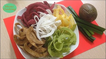 LÀM MỨT DỪA NGŨ SẮC CHUẨN VỊ ĐÓN TẾT