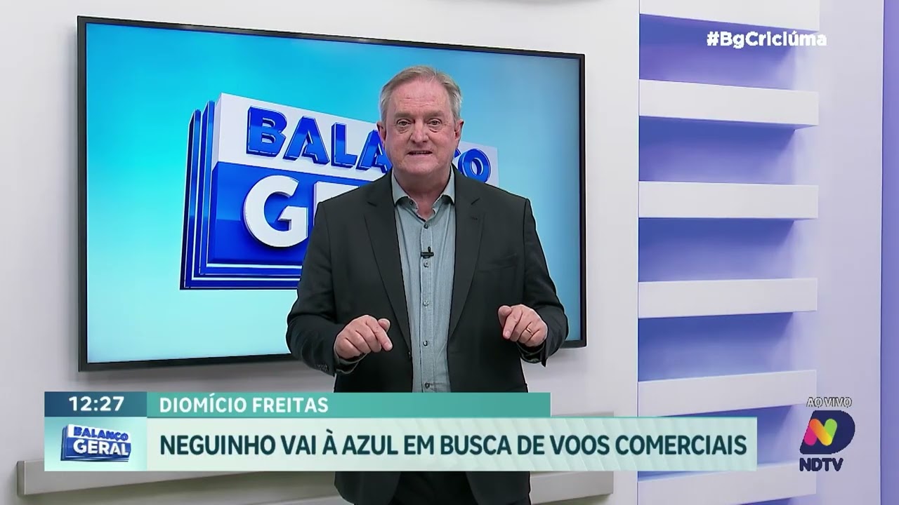 Prefeito de Forquilhinha negocia voos regulares com a Azul
