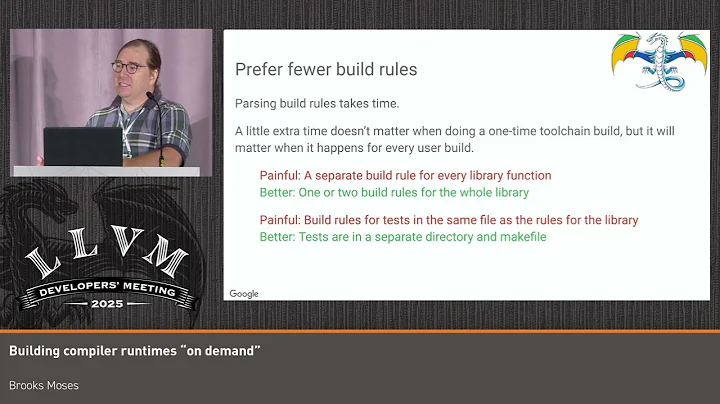2025 US LLVM Developers' Meeting: Building C++ compiler runtimes on demand: Why and how
