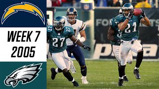 Special Teams Saves The Day | Chargers vs Eagles 2005 Week 7 (HD)