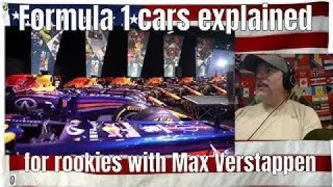 Formula 1 cars, explained for rookies with Max Verstappen - REACTION