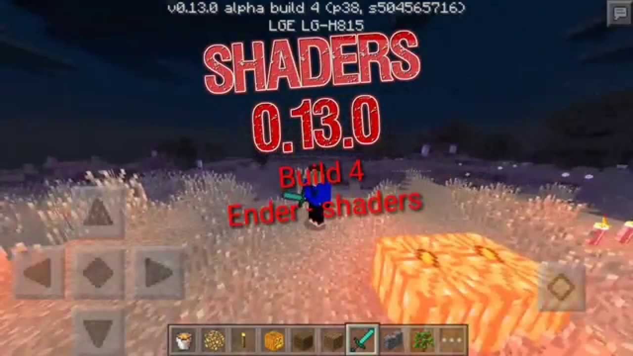 Pedido - ender shaders - 0.13.0 build 4 - YouTube