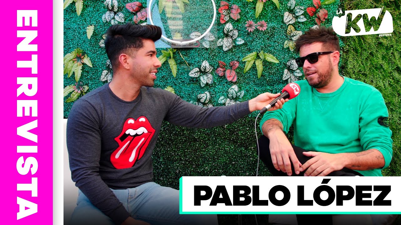 Pablo López presenta su gira por México “Pablo López Piano y Voz” | La KW
