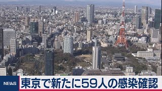 東京で新たに59人の感染確認（2020年9月23日）