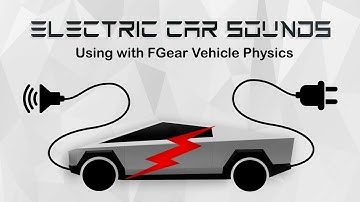 Electric Car Sounds v1.0 using with FGear [Unity Asset Tutorial]