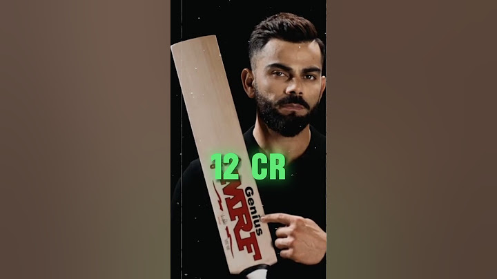 Top 5 Most Expensive Bat Sponsorship, VIRAT Kohli Charged 12 Cr For Bat Sponsorship, #shorts