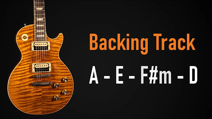 Rock Ballad BACKING TRACK A Major | Guitar Backing Track