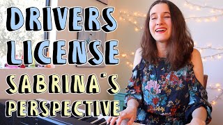 Video thumbnail of "Drivers License but from Sabrina's Perspective - Cover by Abby Lyons"