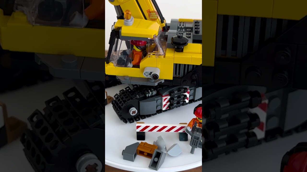 LEGO EXCAVATOR SPEED BUILD 