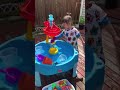 Happy Play Toy Review #7 Step 2 Archway Falls Water Table & Max Fun Fishing Toy (水遊び ) - Toddler