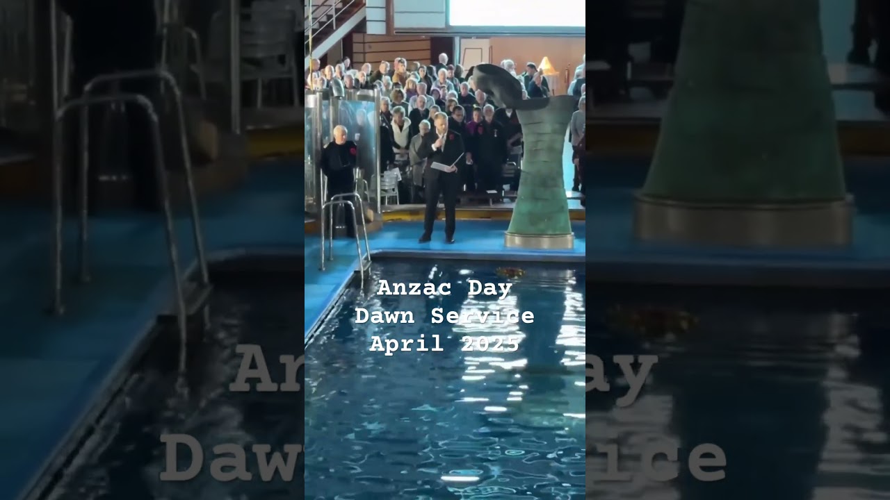 🇦🇺 ANZAC Day Dawn Service at Sea | Carnival Luminosa