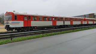 Die Triebwagen VTA der AKN zwischen Ulzburg Süd und Quickborn im Jahr 2024