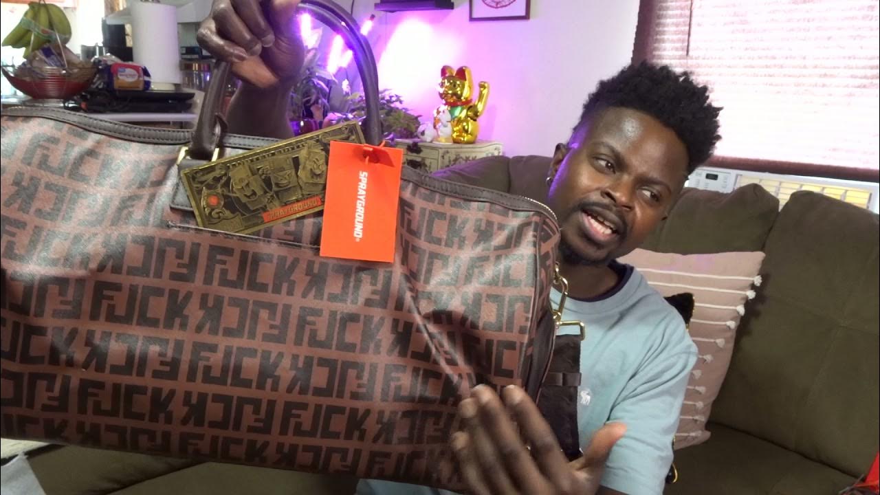 Sprayground Drop Henny Wallets and Split the Check Duffle YouTube