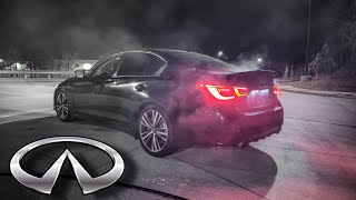 SLIDING MY INFINITI Q50 FOR THE FIRST TIME [GONE WRONG‼️‼️]