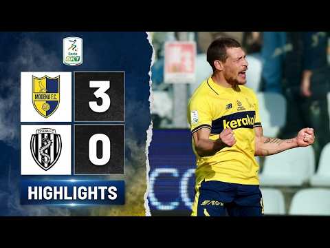 Modena – Cesena | Sintesi della Partita | Gol e Migliori Momenti | Serie B