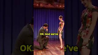 Emma Watson Teaches Romantic Dance To Jimmy Fallon .