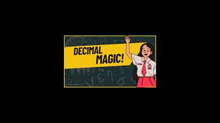 Fast way to multiply decimals#shorts #education #students #mathematics