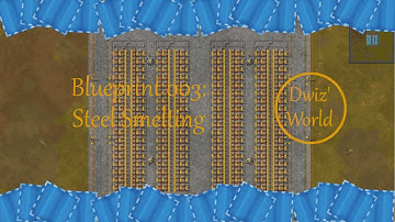 Factorio 1.0.0 Blueprint 003: Steel Smelting