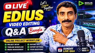 🔥 EDIUS Video Editing | Online Project Workflow, Editing Tips & Export Settings !
