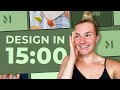 Can you design a logo in 15 minutes?