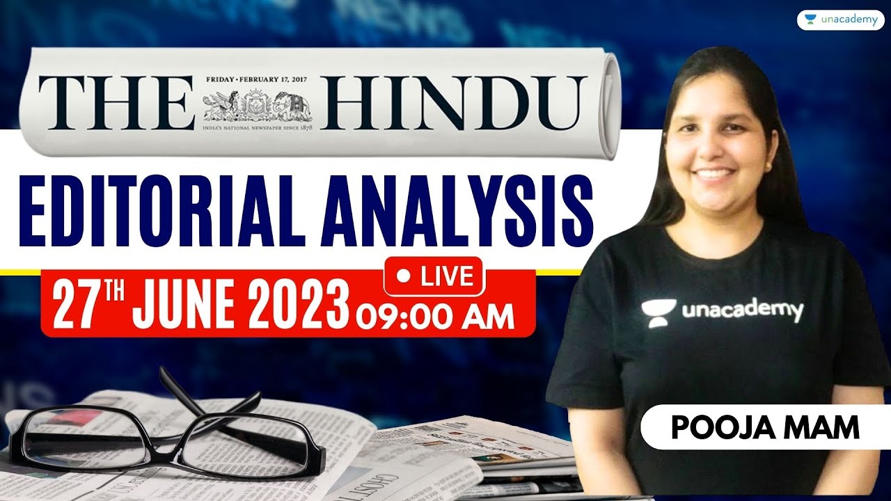 The Hindu Editorial | 27th June 2023 | English For All Bank Exam 2023 ...