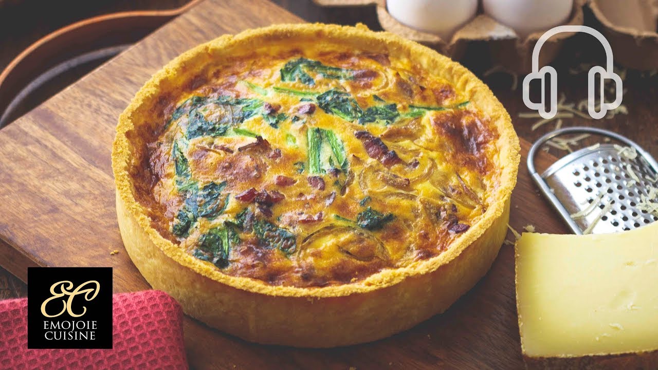 ⁣Quiche Recipe キッシュの作り方