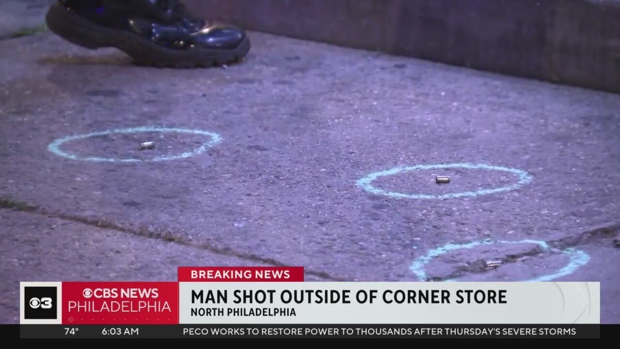Man in critical condition after shooting outside North Philadelphia ...