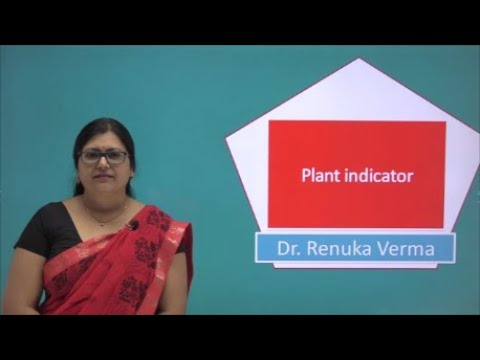 Plant Indicator (पादप अनुसूचक)