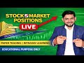 Live nifty banknifty paper trading 5 may Tuesday stock market india