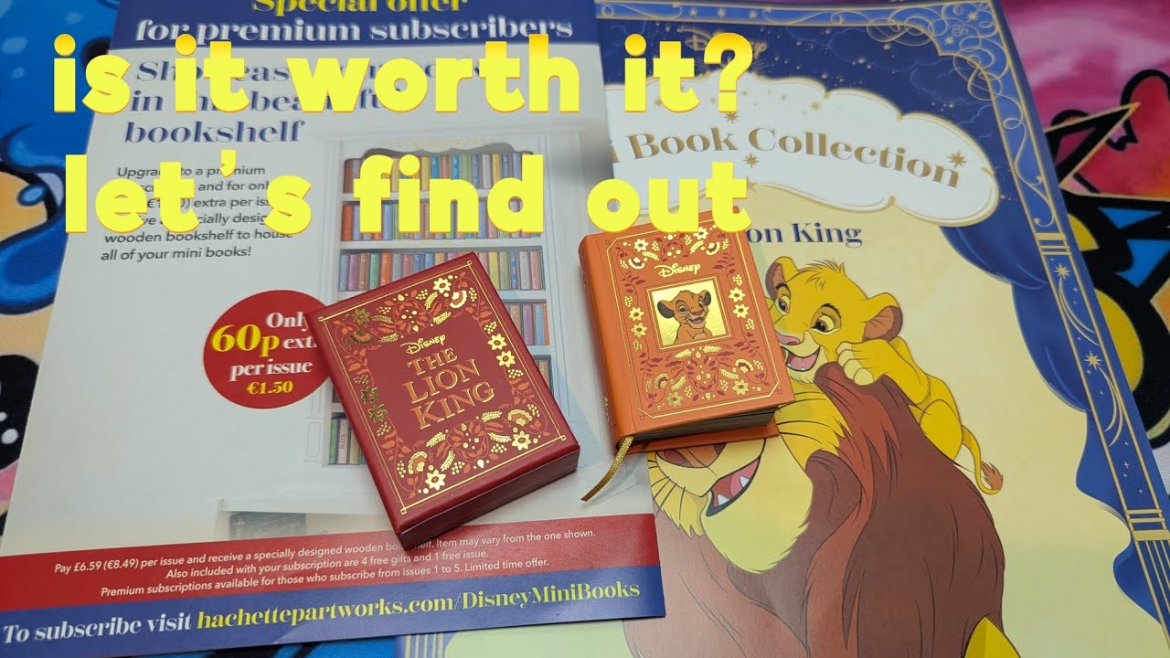 Мини-коллекция книг от Hachette Disney: стоит ли её покупать?