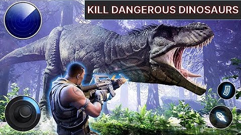 wild Dinosaur Hunting Island Games Android Gameplay #2