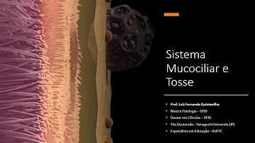 O que é sistema mucociliar?