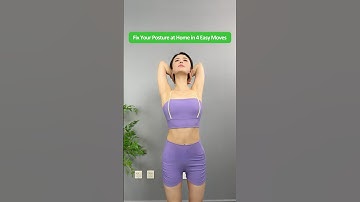 4 Home Posture Exercises That Eliminate Double Chin, Rounded Shoulders, and Hunchback