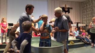 Braiden's Baptism