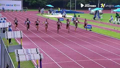 Final 100m Feminino XXXIX Troféu Brasil Caixa de Atletismo