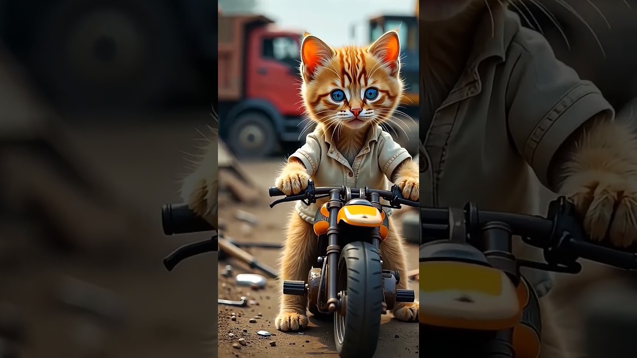 Everyone Mocked His Bike… But the Cat Proved Them Wrong! 😤🐾🚴 