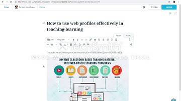 WordPress Screen Cast