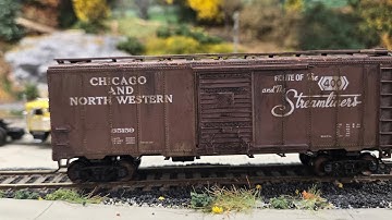 Freight car weathering with....watercolor pencils??? 🤔  Let